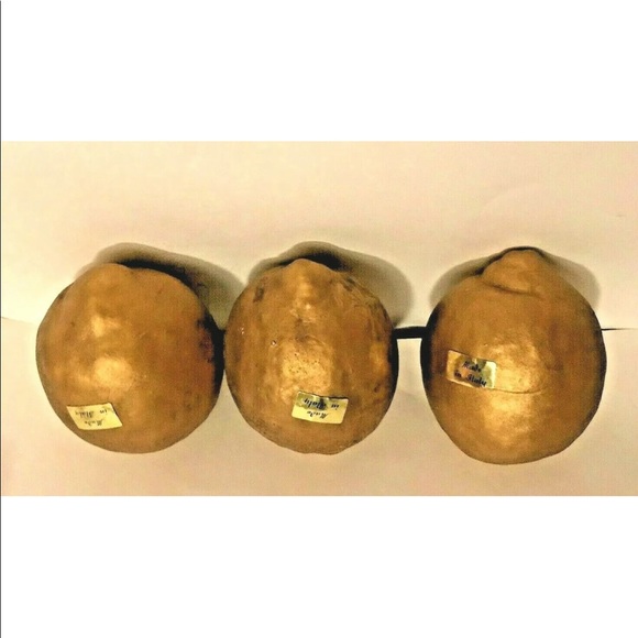 New Italian Glass Lemon Gold Hand Blown Italy - Picture 6 of 16